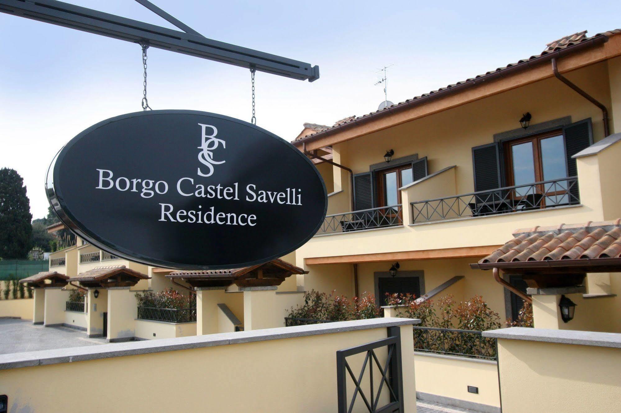 グロッタフェッラータ Borgo Castel Savelliアパートホテル エクステリア 写真